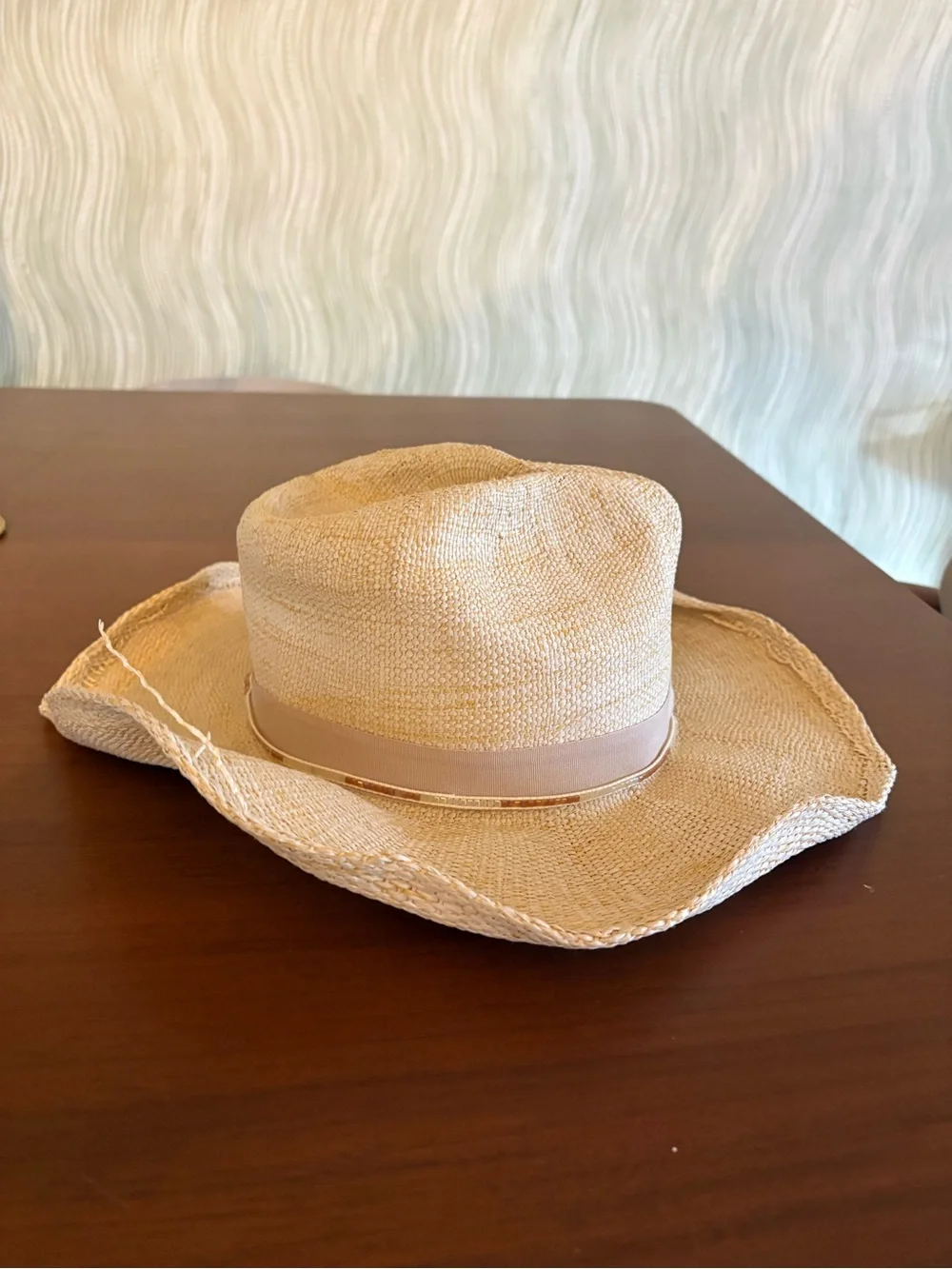 San Diego Hat Company Natural Straw Wide-Brim Sun Hat